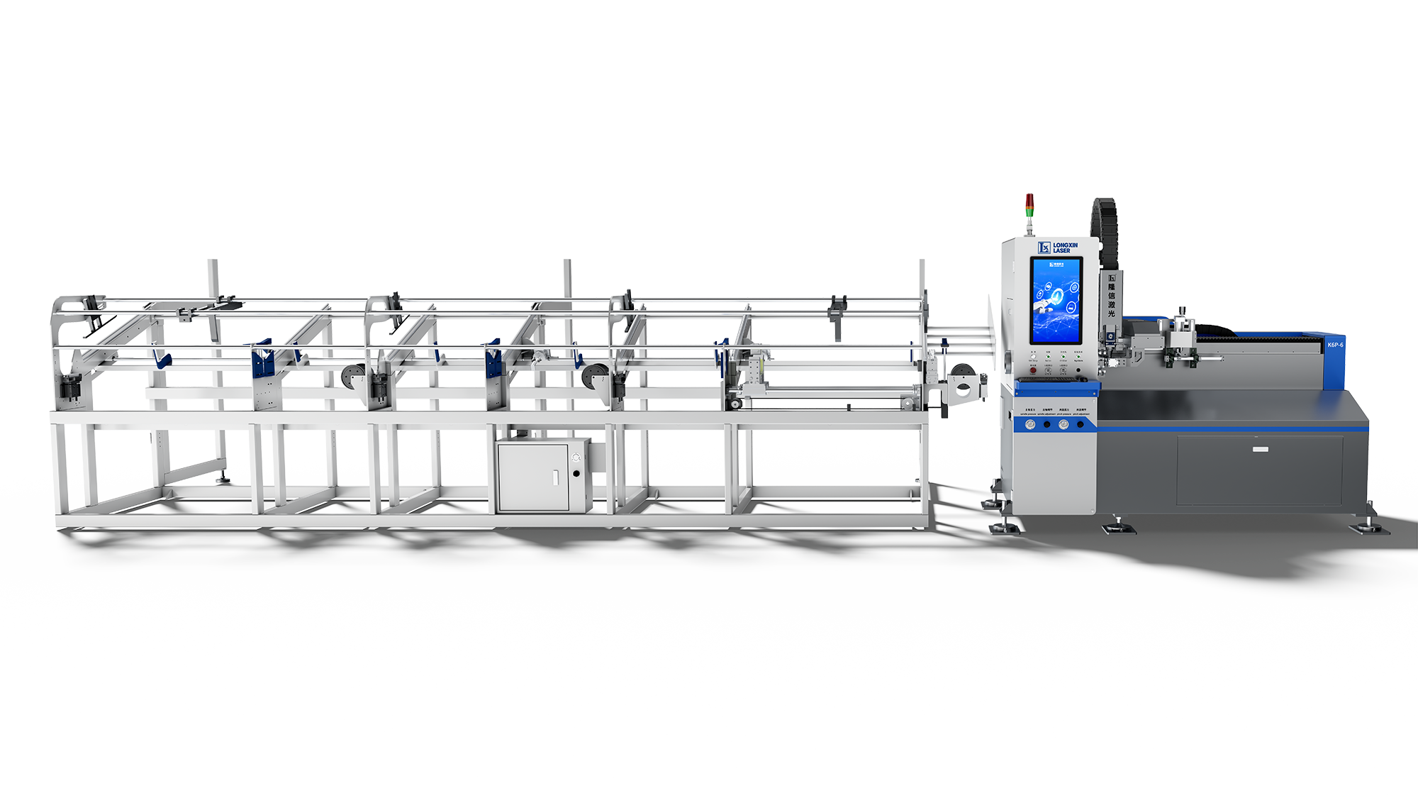 Высокоскоростной лазерный труборез с п/а загрузкой LONGXIN K6P