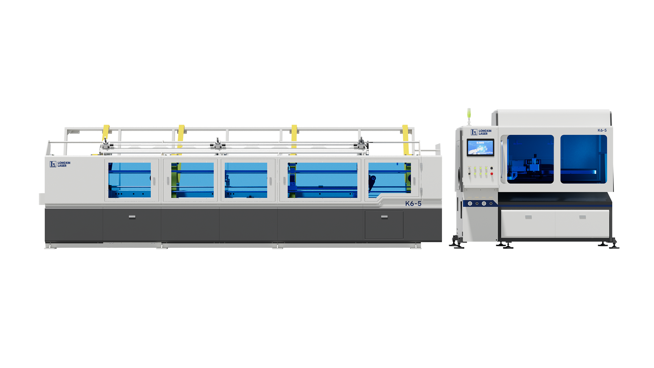 Высокоскоростной лазерный труборез с автозагрузкой LONGXIN K6