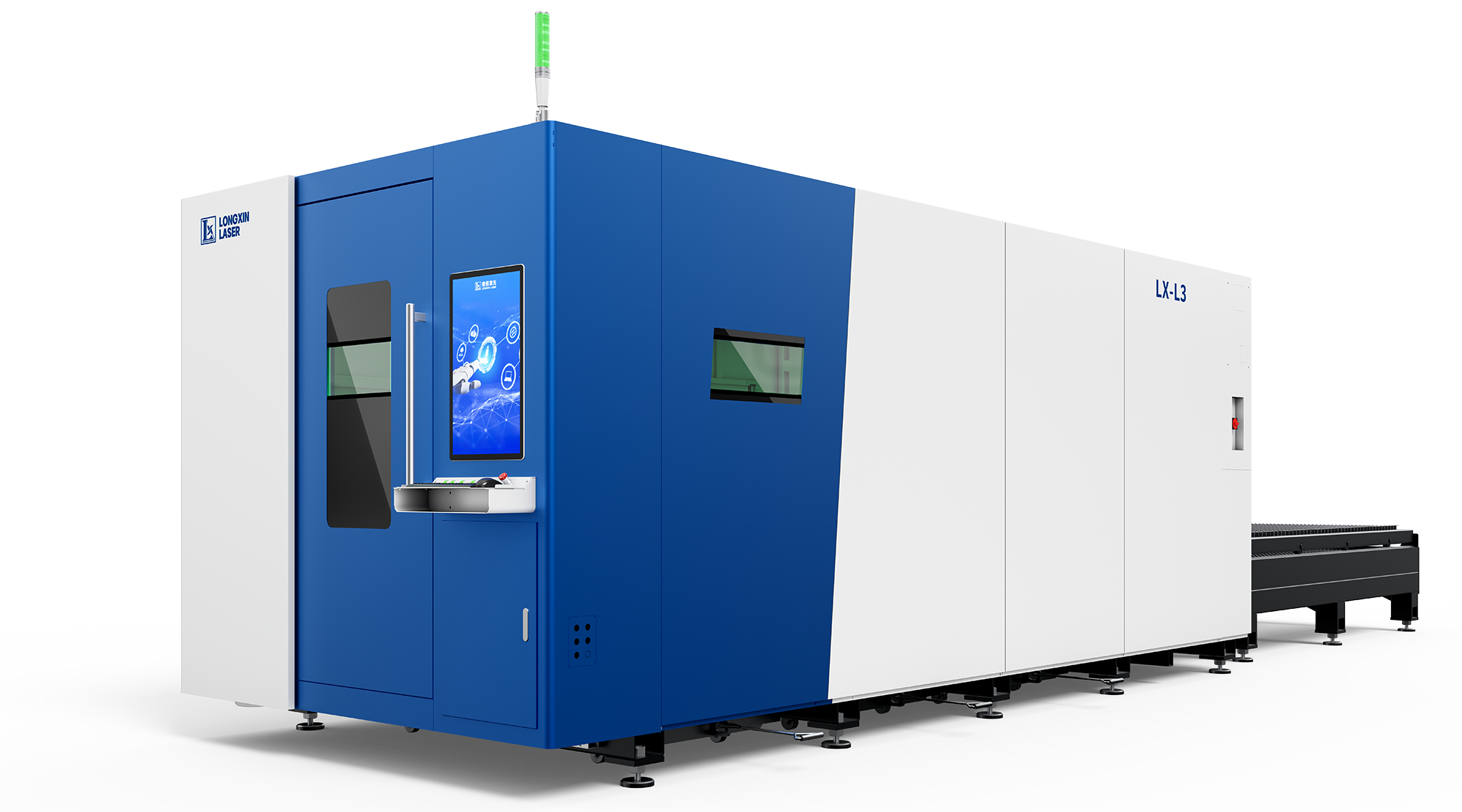 Станок лазерной резки металла с кабинетной защитой LONGXIN L6 MAX