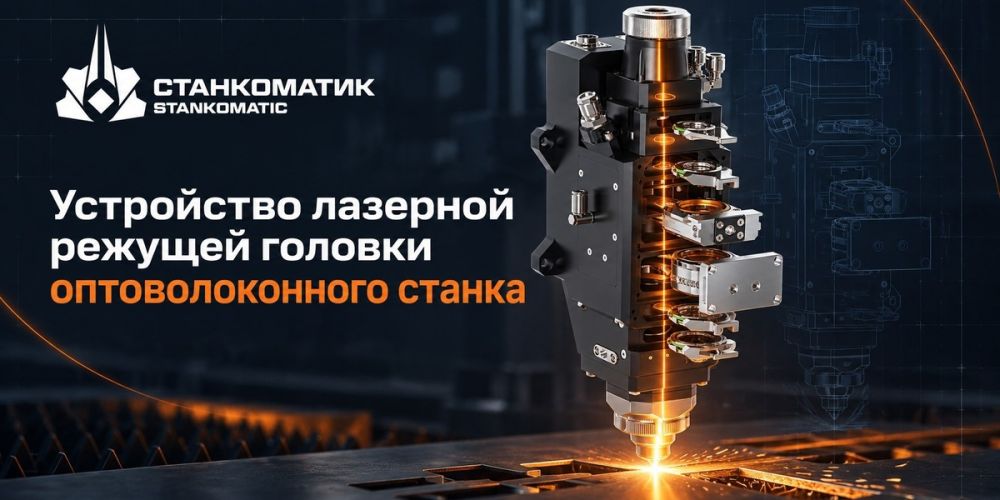 Устройство лазерной режущей головки оптоволоконного станка