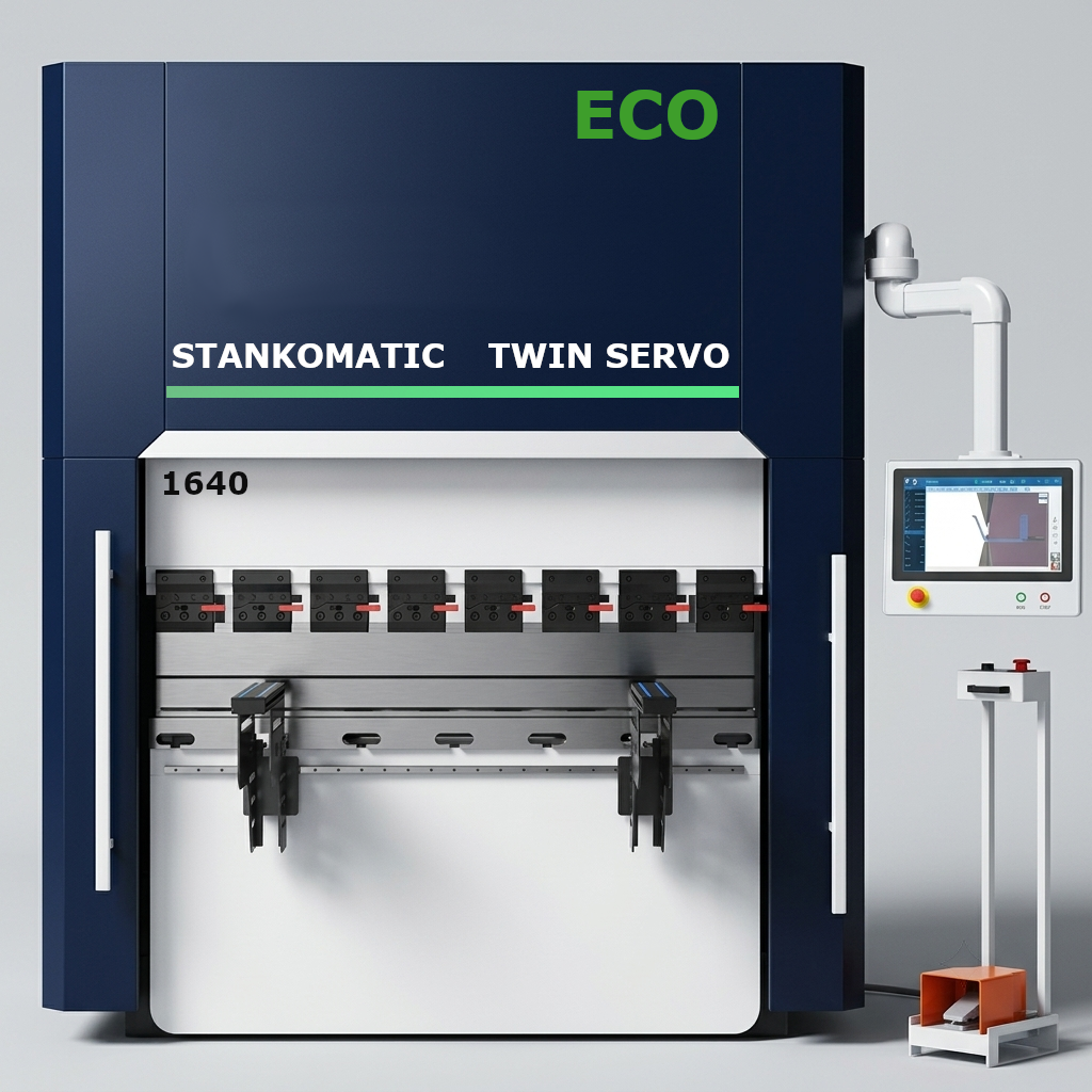 Серво-электрический листогиб с ЧПУ TWIN SERVO 1640