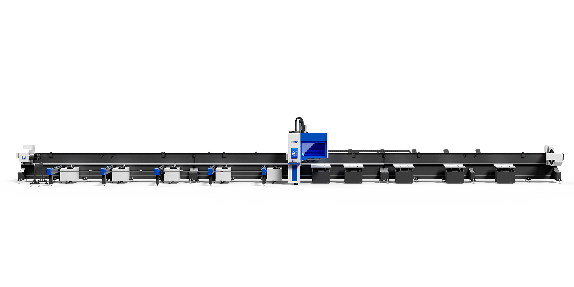 Лазерный труборез с тремя патронами LONGXIN K24-3