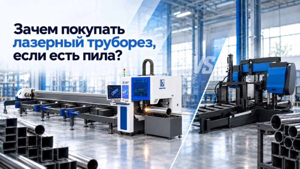 Зачем покупать лазерный труборез, если есть пила
