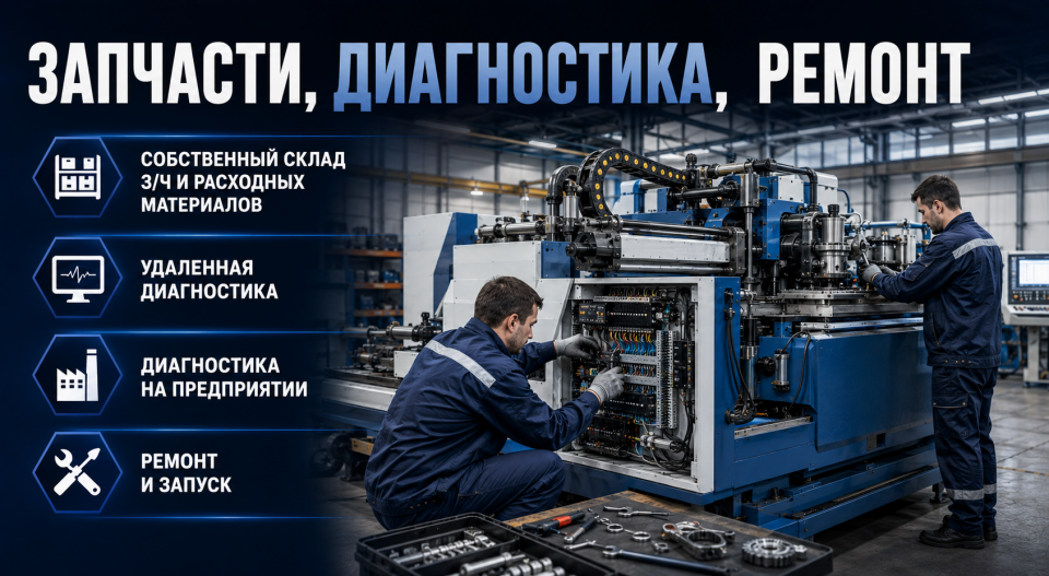 Ремонт промышленного оборудования