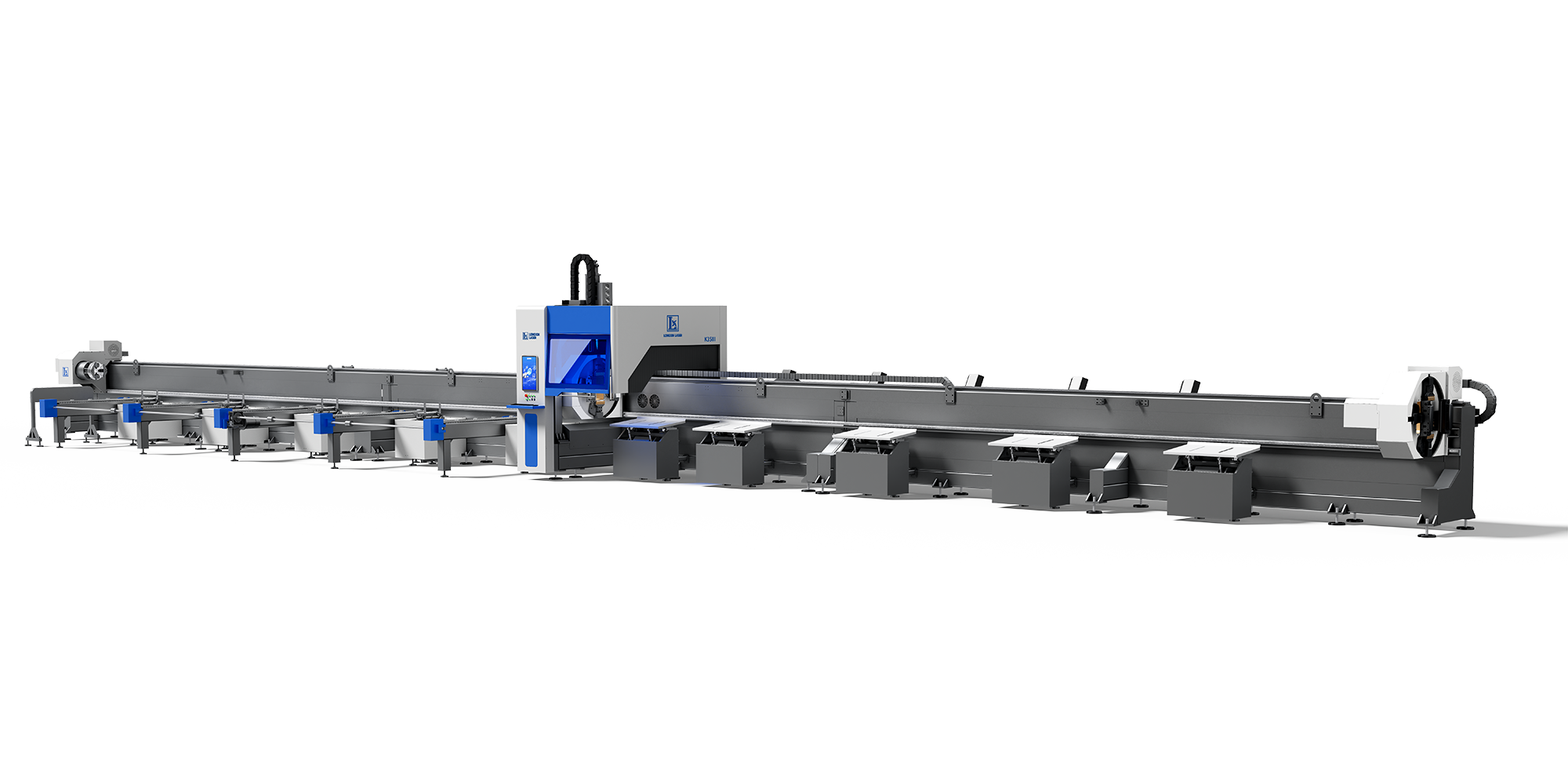 Установка лазерной резки труб и профиля LONGXIN K28-3