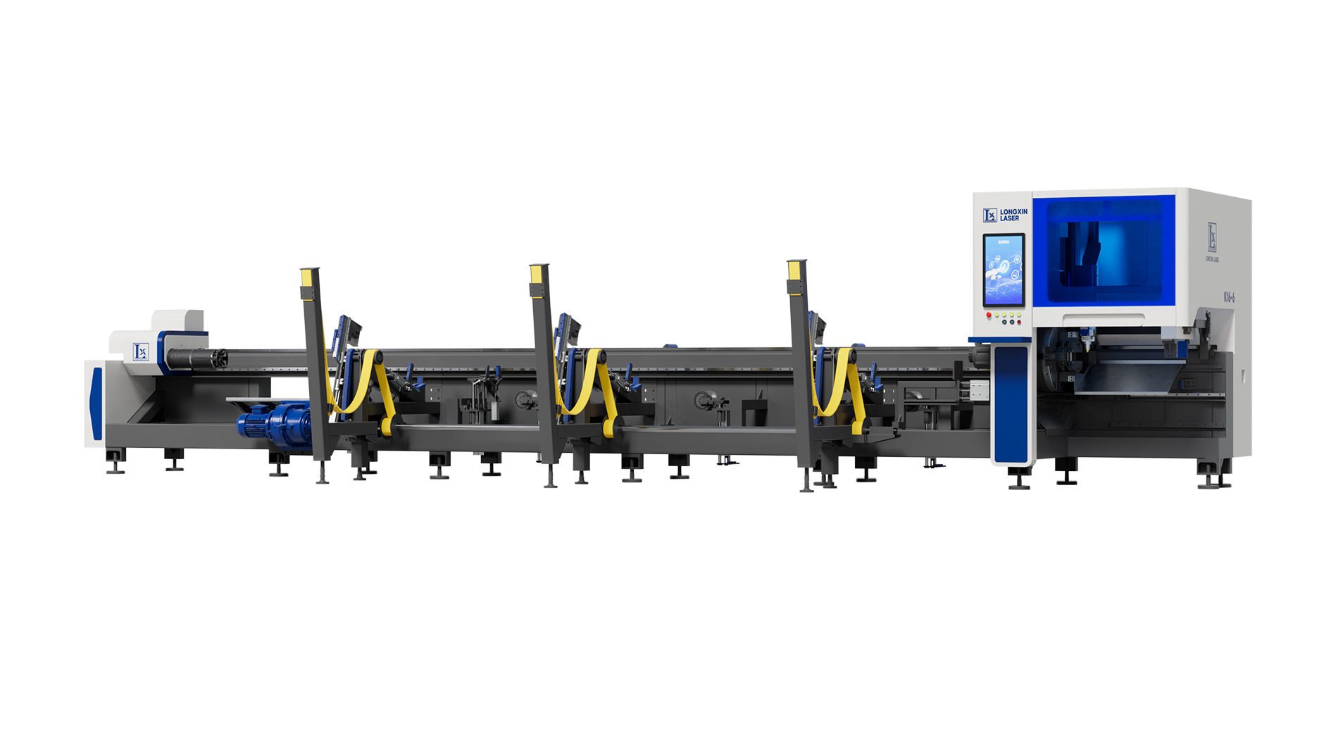 Сверхскоростной станок для резки труб и профилей LONGXIN K16