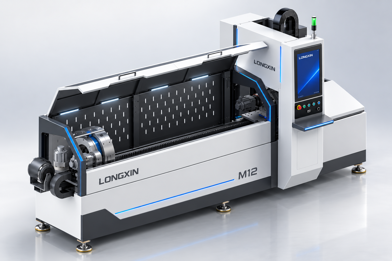 Станок лазерной резки труб и профиля LONGXIN M12