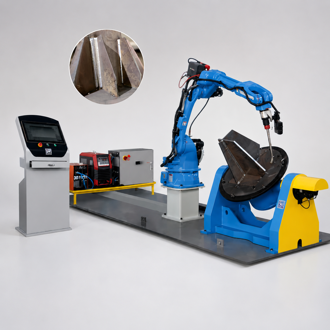 Роботизированная станция с поворотным столом XRobot ZXR12-2010