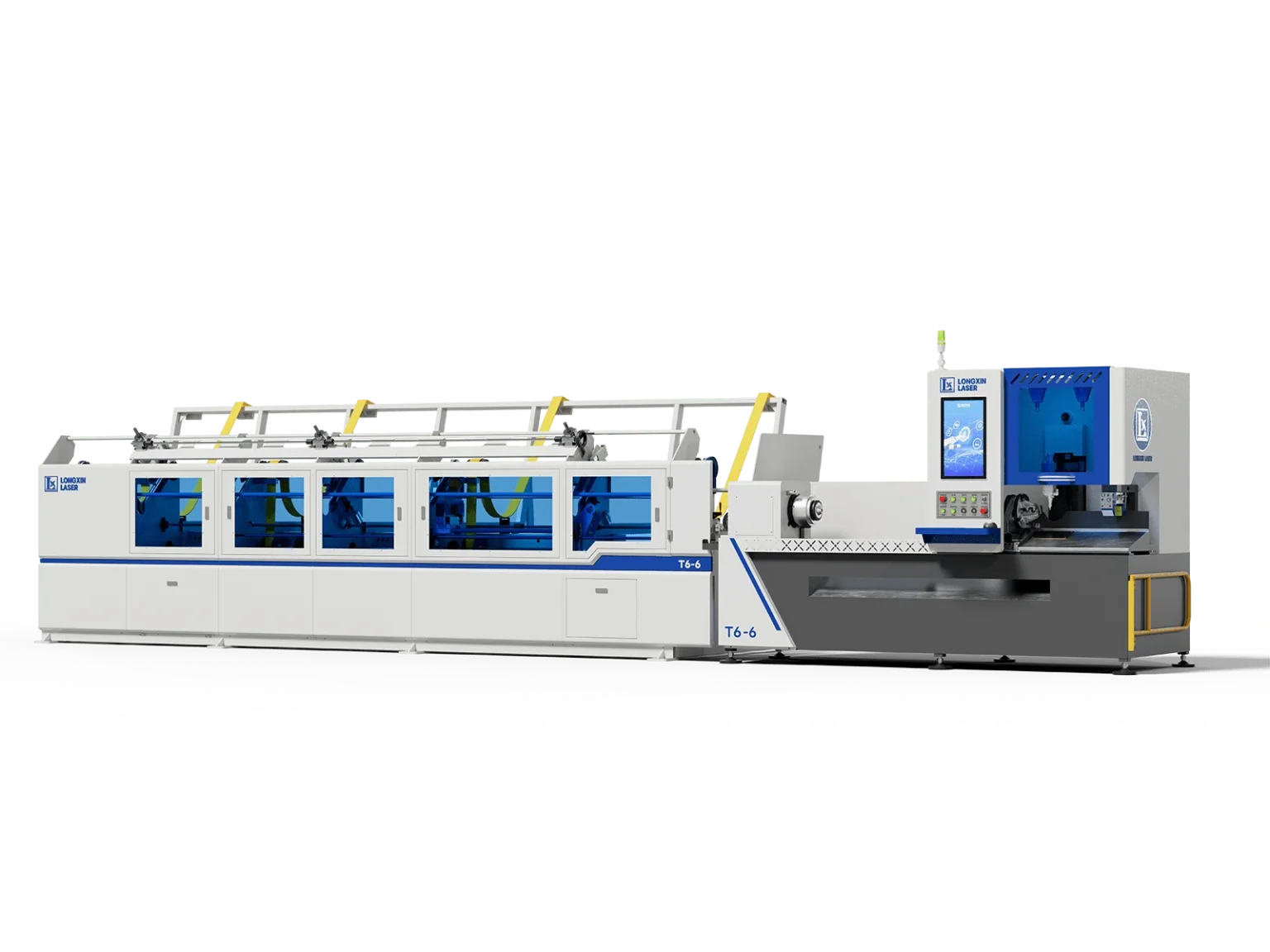 Скоростной лазерный труборез с поворотной головой LONGXIN Т6