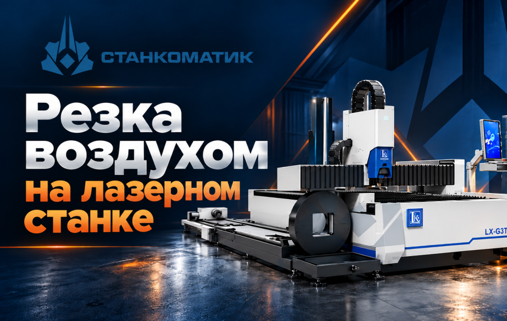Резка воздухом на лазерном станке: скорость, экономия и реальные режимы