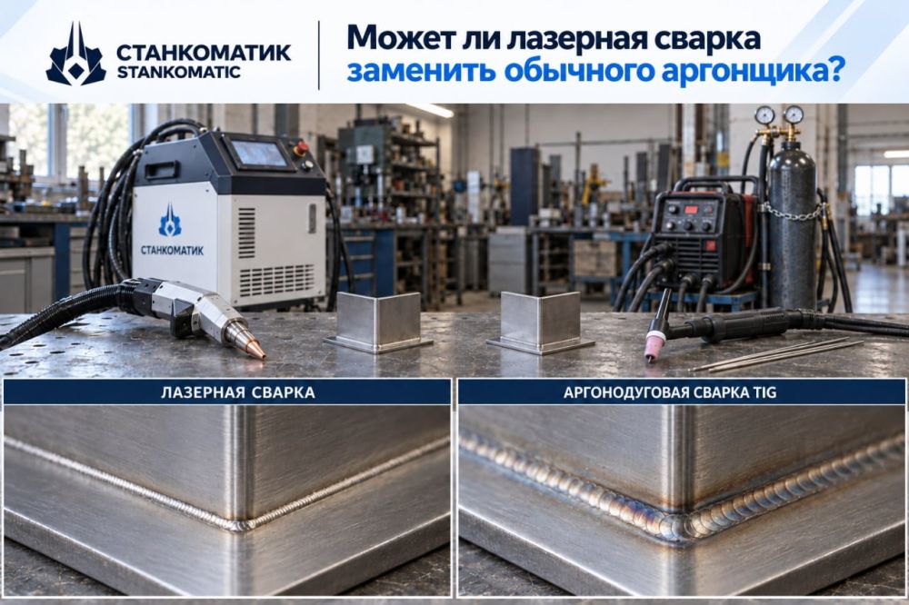 Может ли лазерная сварка заменить обычного аргонщика