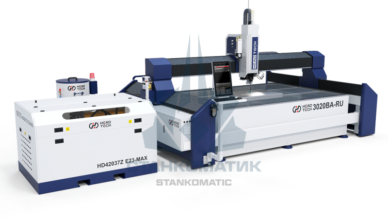 Станок гидроабразивной резки с чпу WATERJET HEAD 3020BA