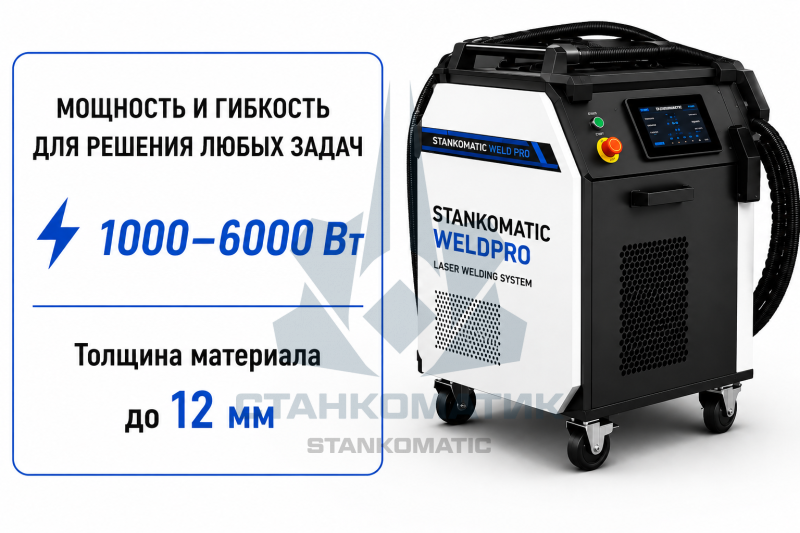 Аппарат лазерной сварки STANKOMATIC WeldPro-B