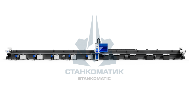 Установка лазерной резки труб и профиля LONGXIN K28-3