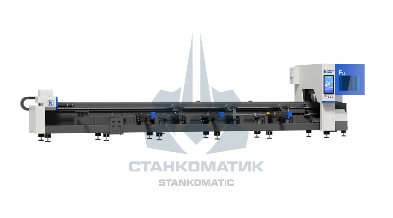 Лазерный станок резки труб и профилей с дисковой пилой LONGXIN LX-F12