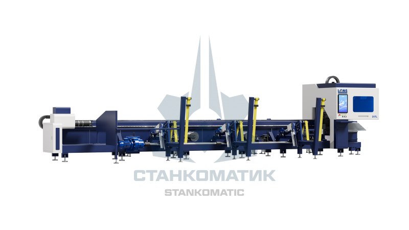 Лазерный труборез для резки труб и профиля LONGXIN D17