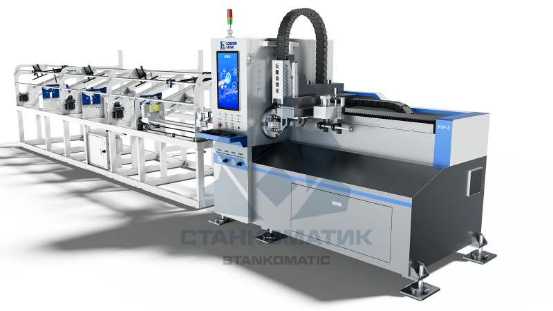 Высокоскоростной лазерный труборез с п/а загрузкой LONGXIN K6P
