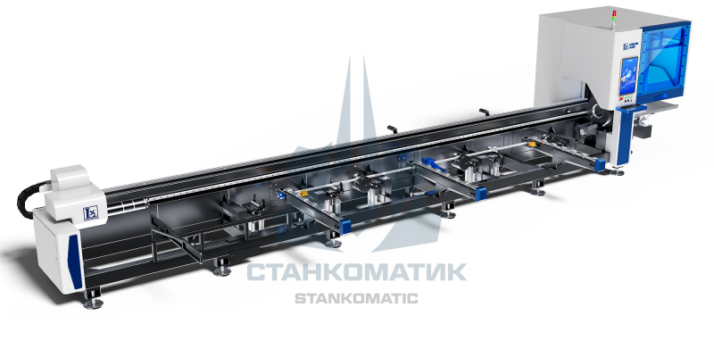 Скоростной лазерный труборез с поворотной головой LONGXIN Т16