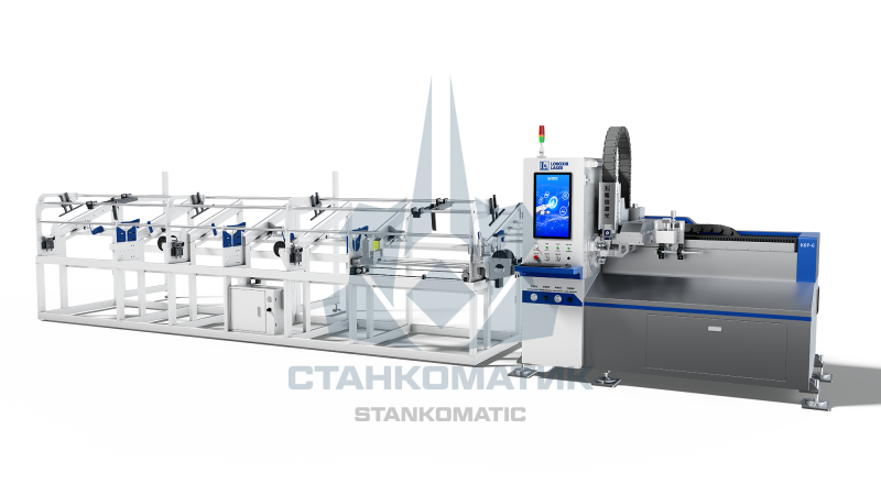 Высокоскоростной лазерный труборез с п/а загрузкой LONGXIN K6P