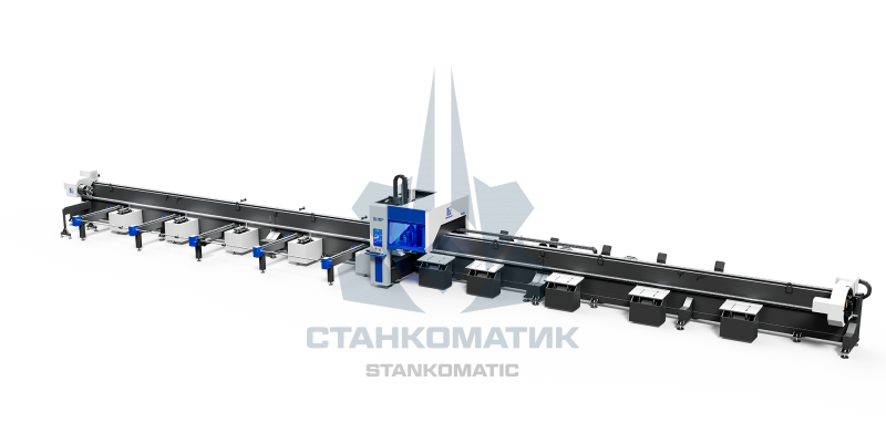 Установка лазерной резки труб и профиля LONGXIN K28-3