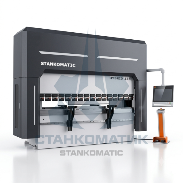 Серво-гидравлический листогиб с ЧПУ HUNSONE HYBRID 32175