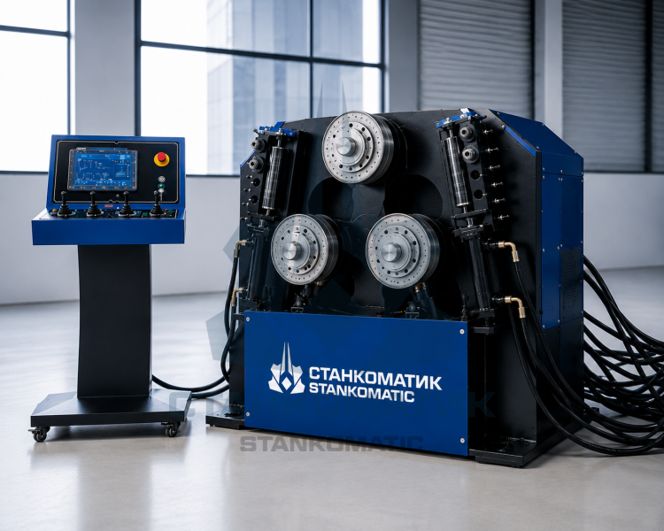 Профилегибочный станок HUNSONE W24-260